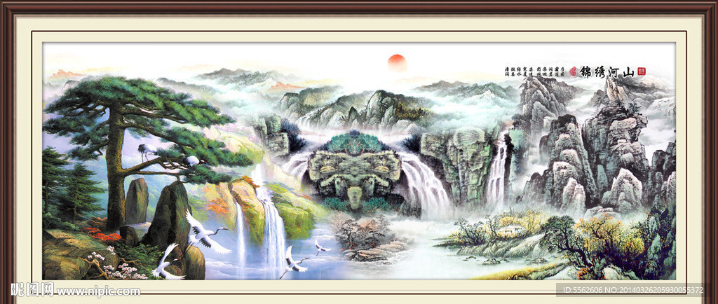 黄山迎客松