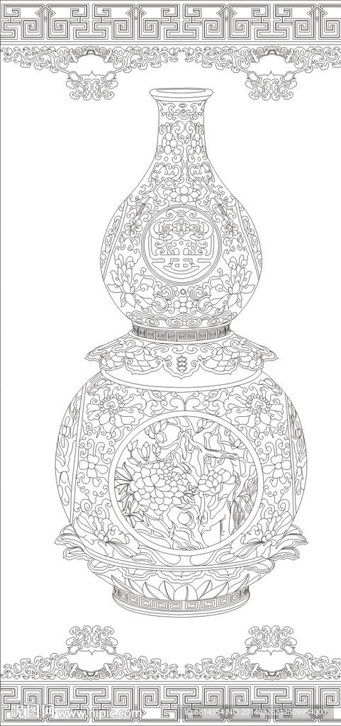 花瓶(未闭合路径)