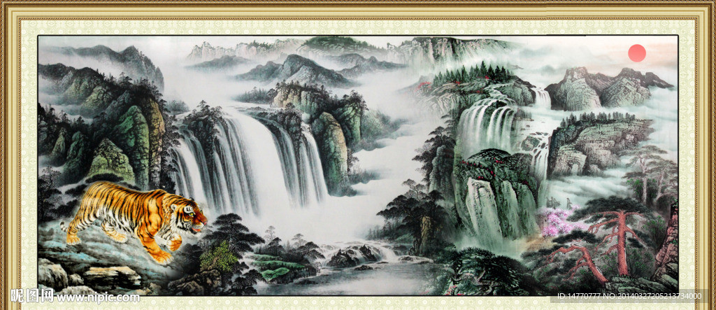 国画山水