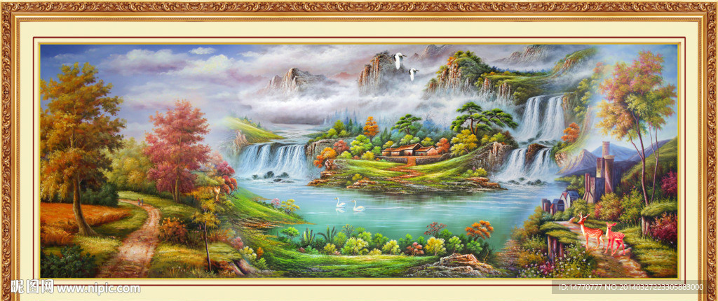 油画风景
