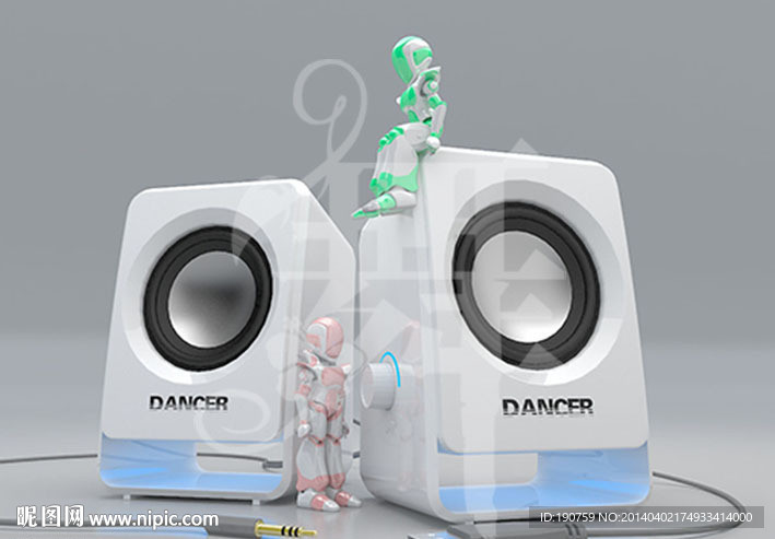 小喇叭和小机器人