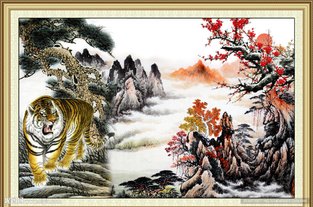 国画山水