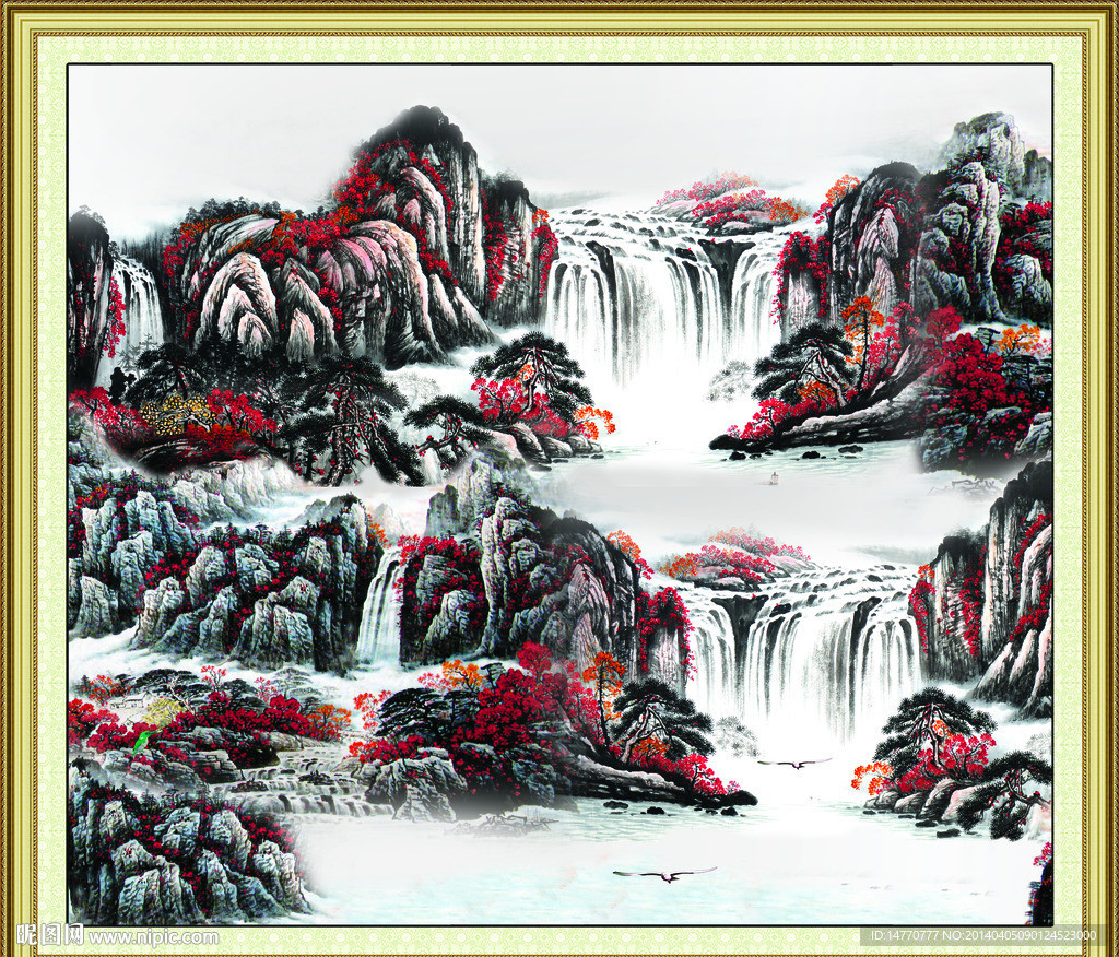 国画山水