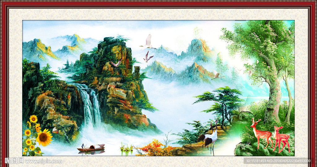 油画风景
