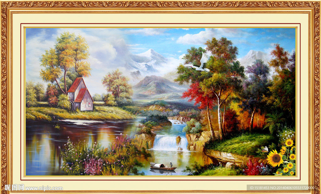 油画风景