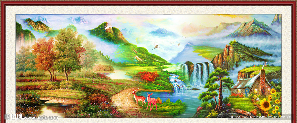 油画风景