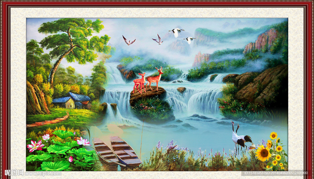 油画风景