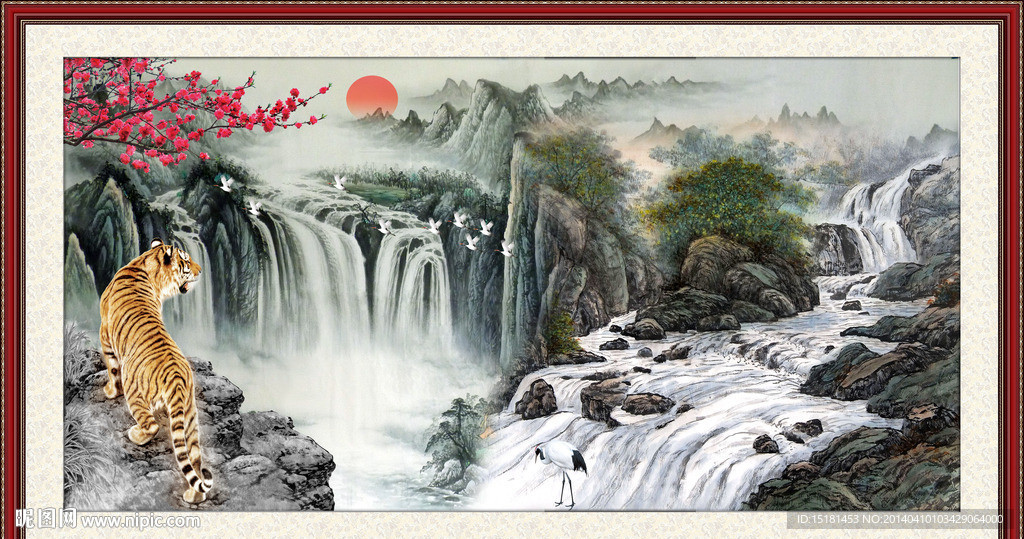 国画山水