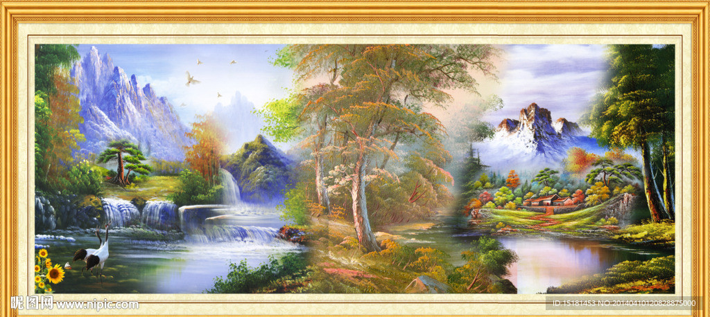 油画风景