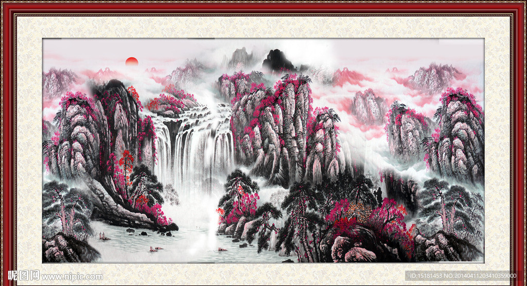 国画山水