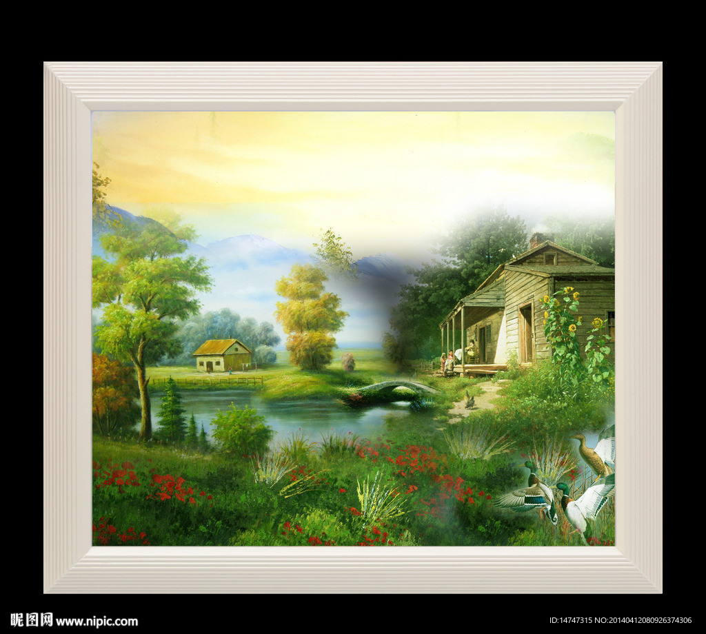 风景油画