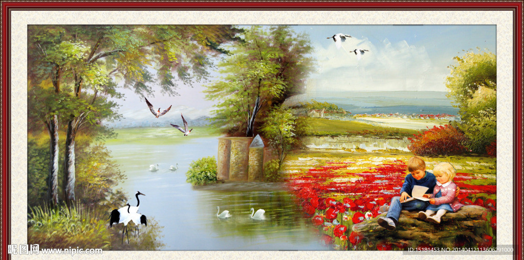 风景油画