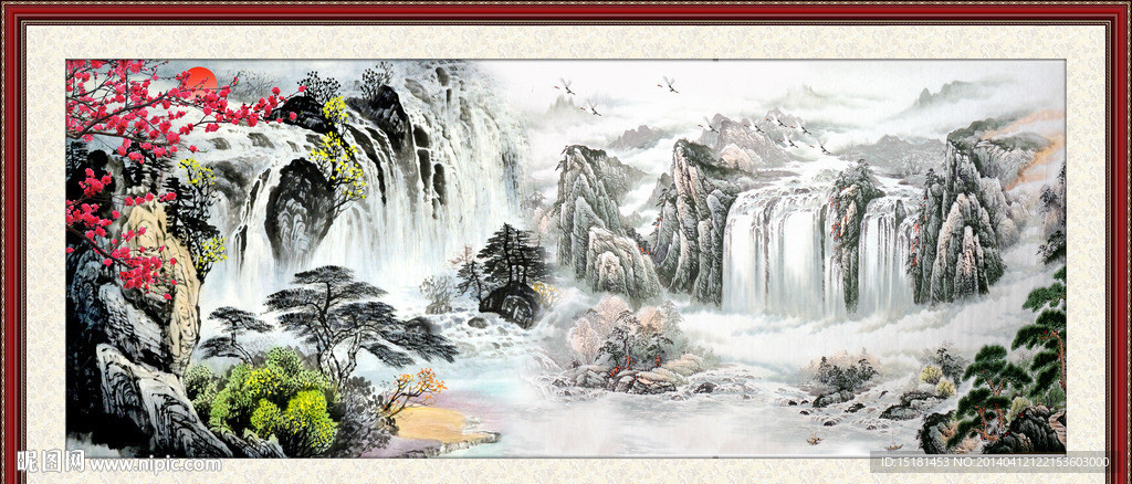国画山水