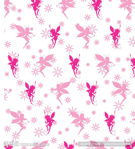 剪影飞舞仙女壁纸