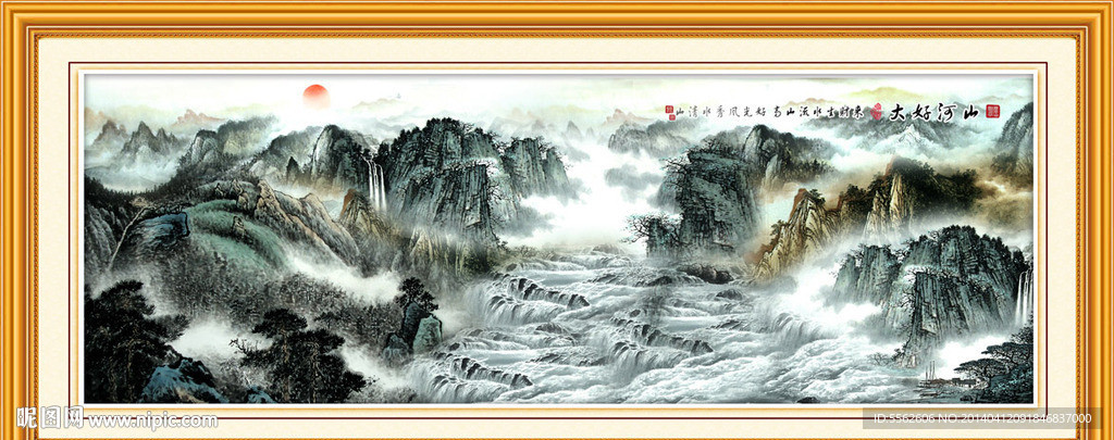 山水画