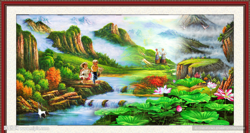 油画风景