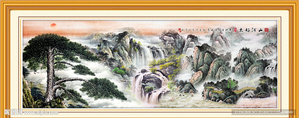 江山如此多娇
