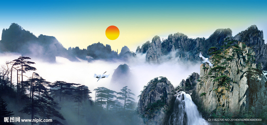 山水风景画