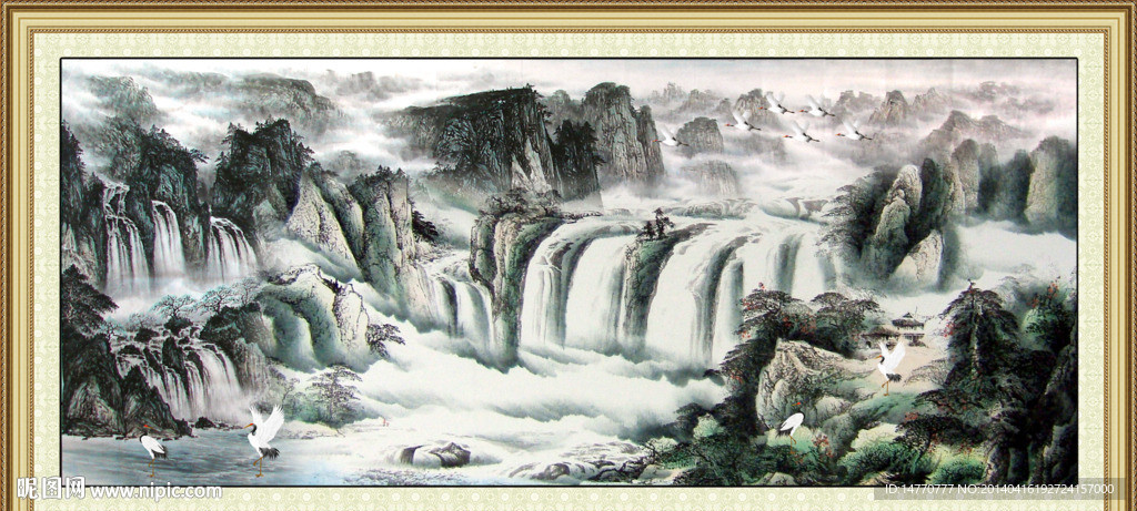 国画山水