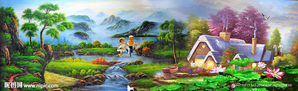 油画风景