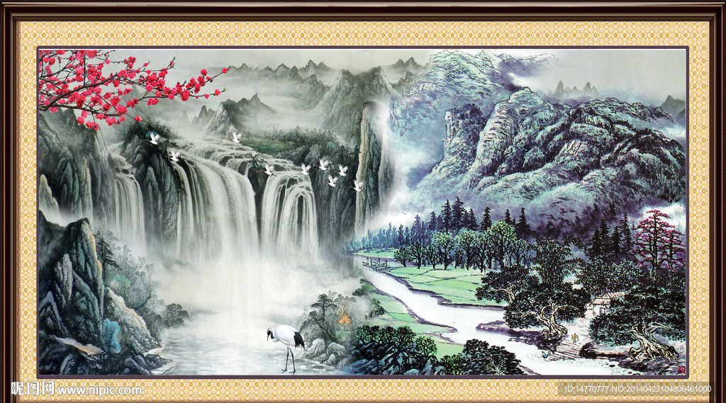 国画山水