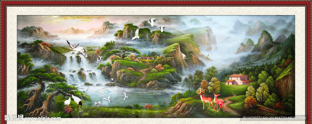 油画风景