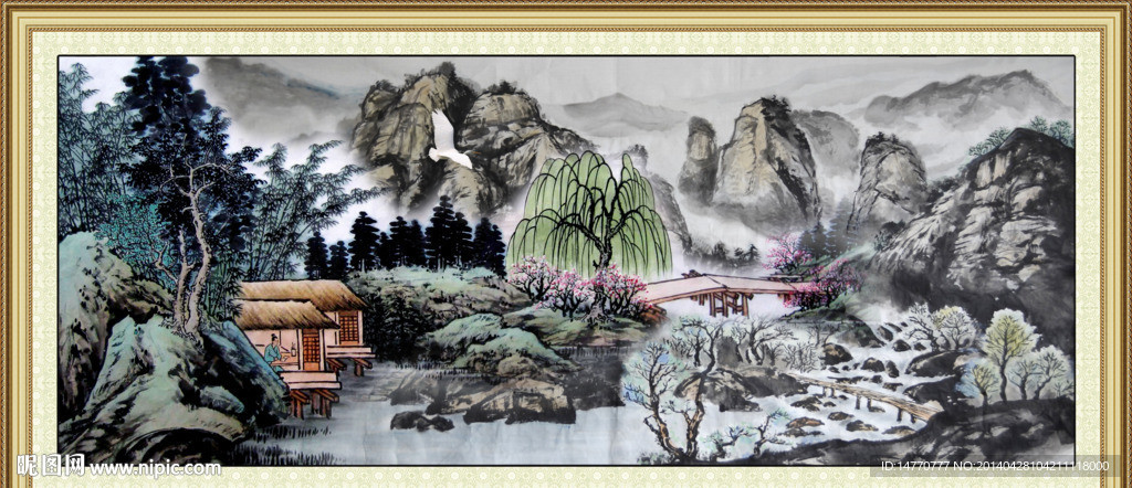 国画山水