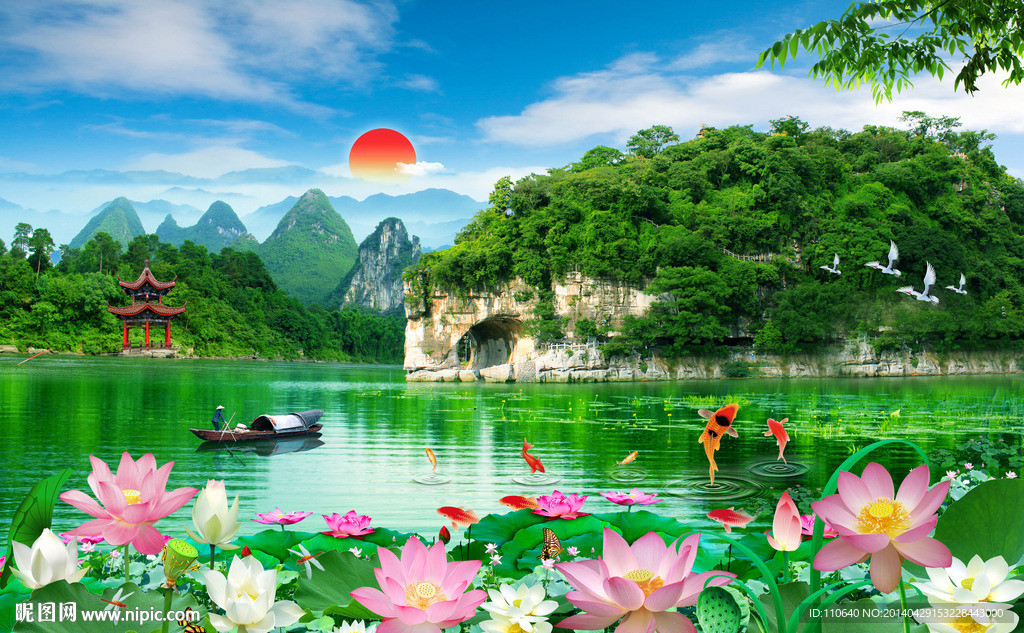 荷花