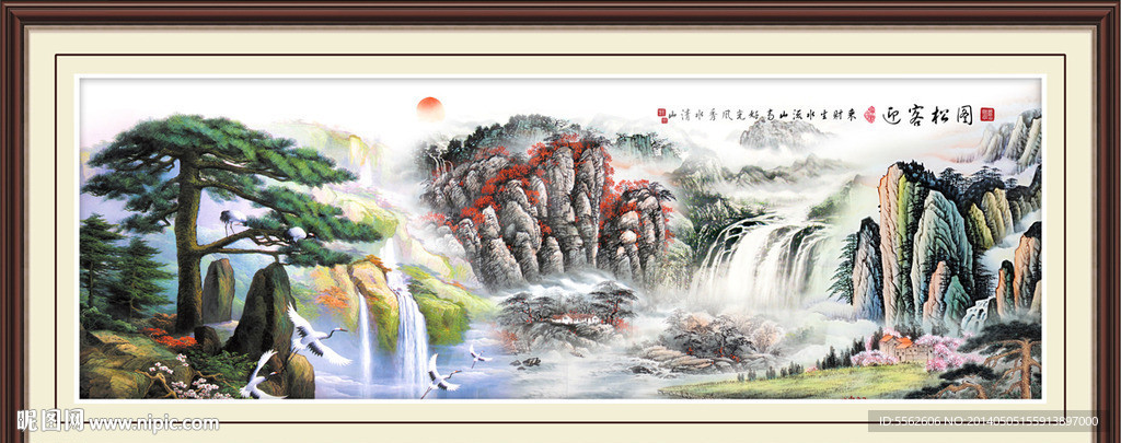 黄山迎客松