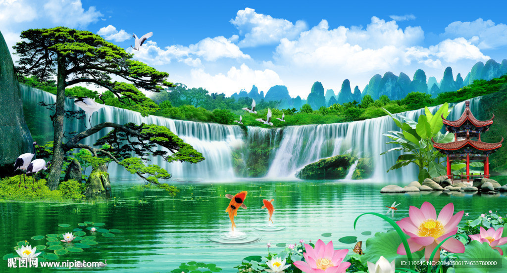 山水画