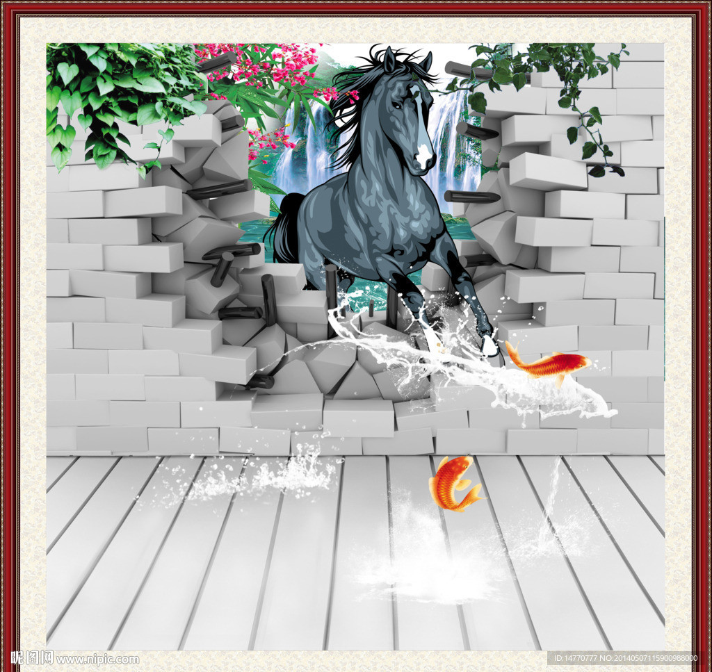 3d壁画