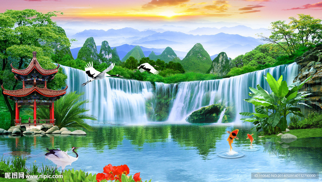 风景背景