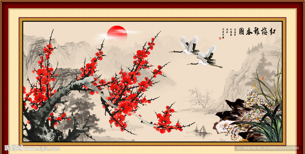 国花梅花