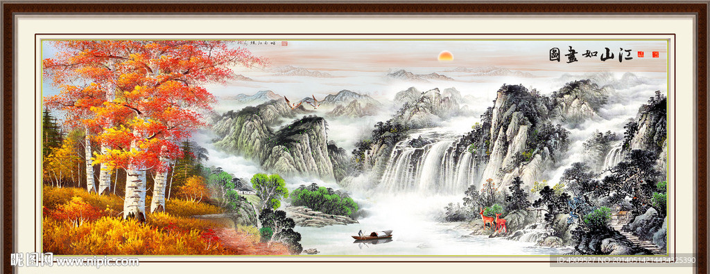 油画