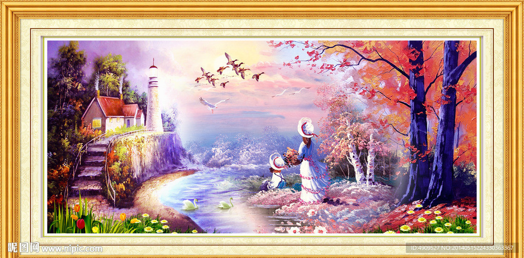 油画风景