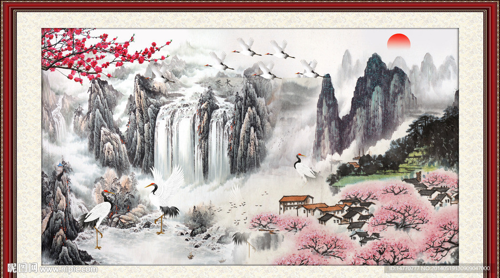 国画山水
