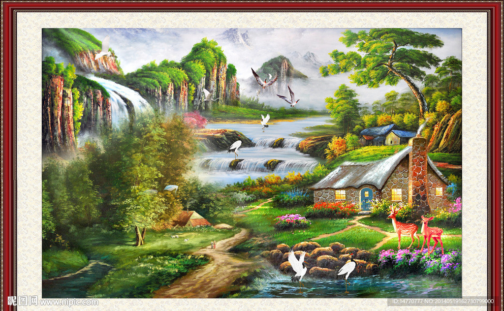 油画风景