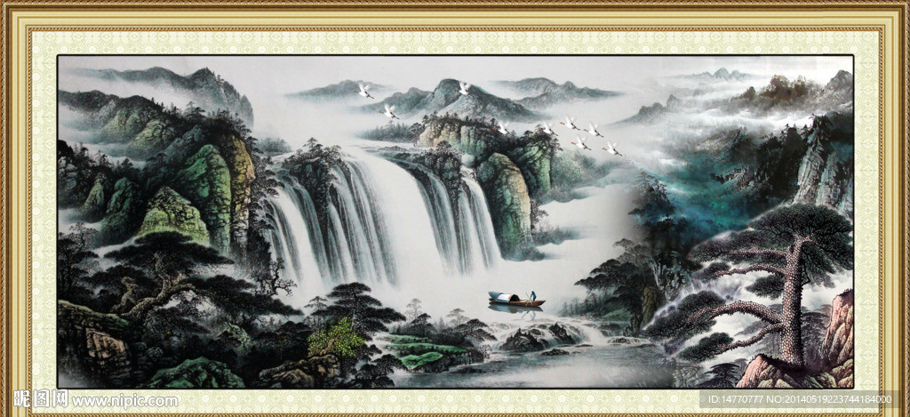 国画山水