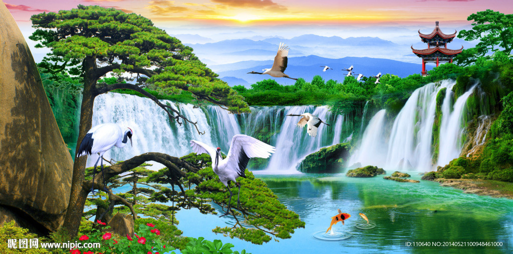 山水画