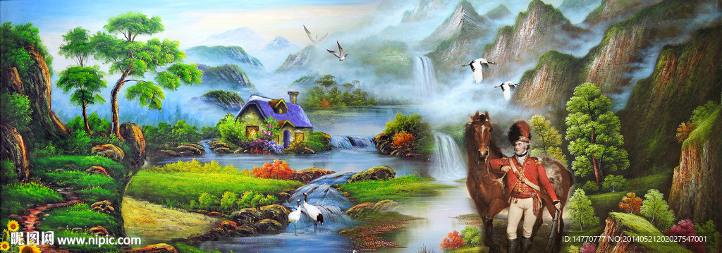 油画风景