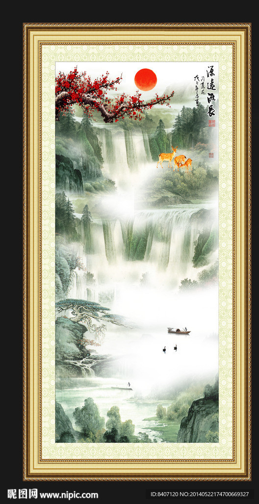 国画山水