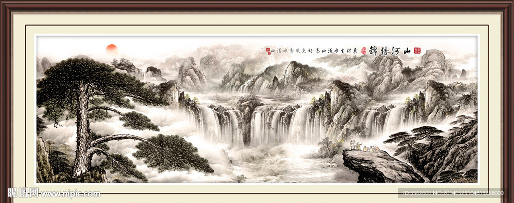 黄山迎客松