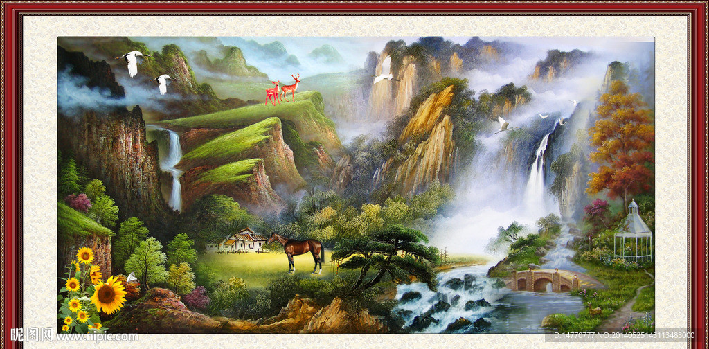 油画风景
