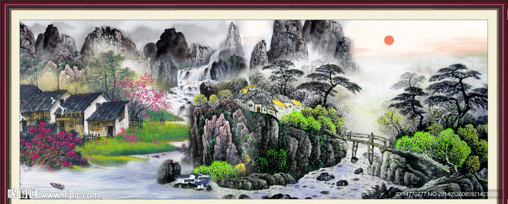 国画山水