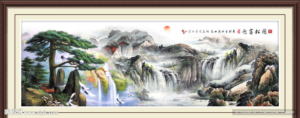黄山迎客松