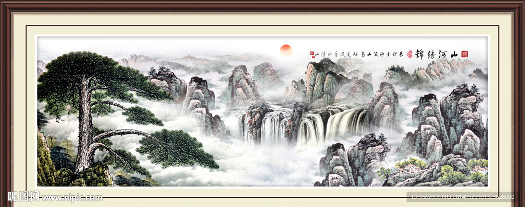 黄山迎客松