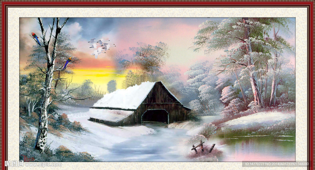 油画