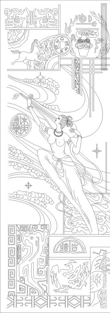 仙女 古代文化 吉祥