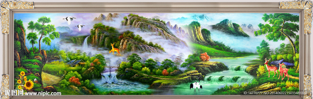 油画风景