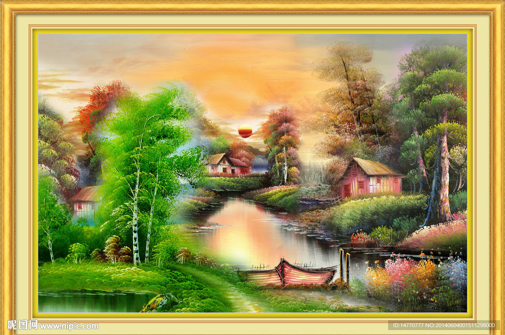油画